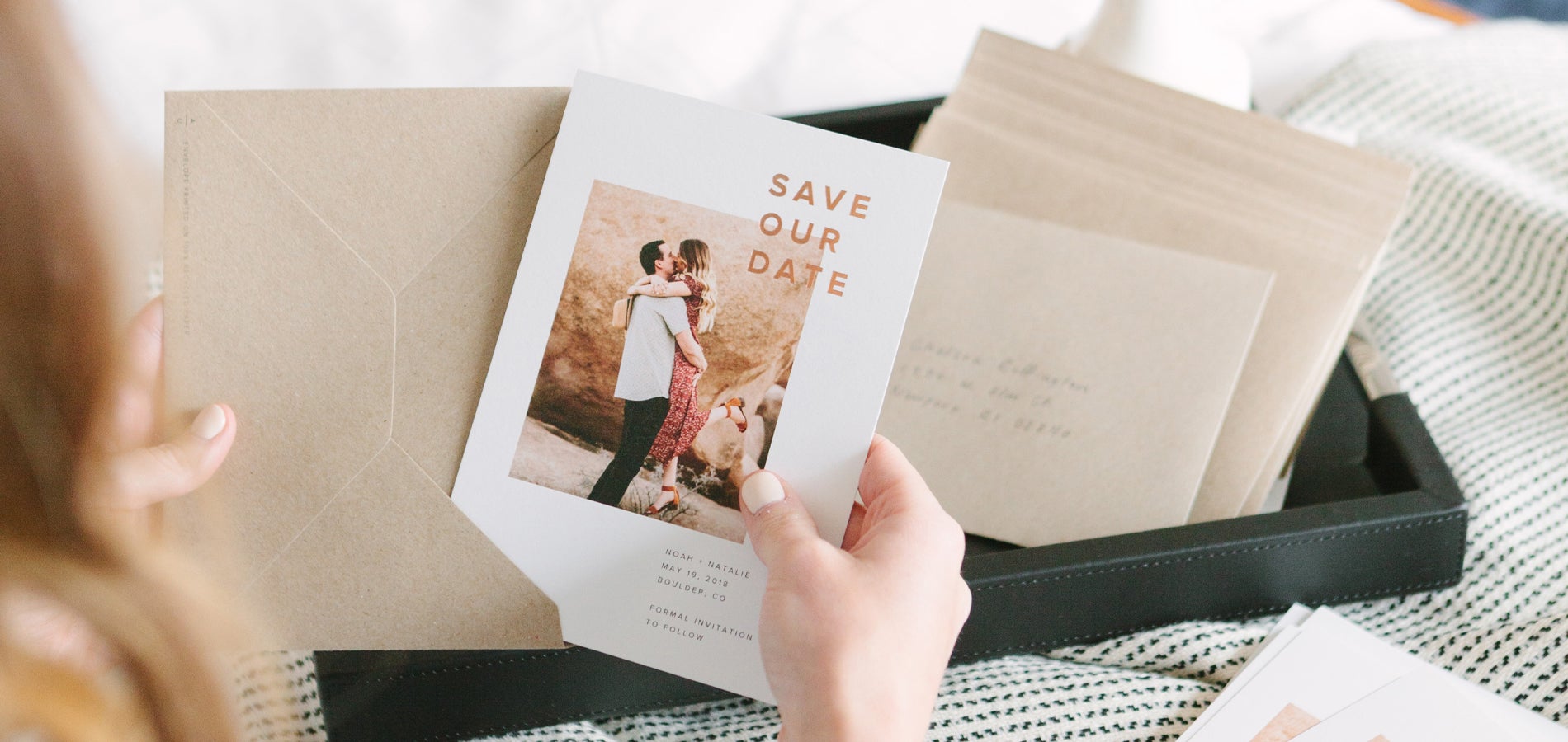 Save the date does not deals have girlfriend's name on it